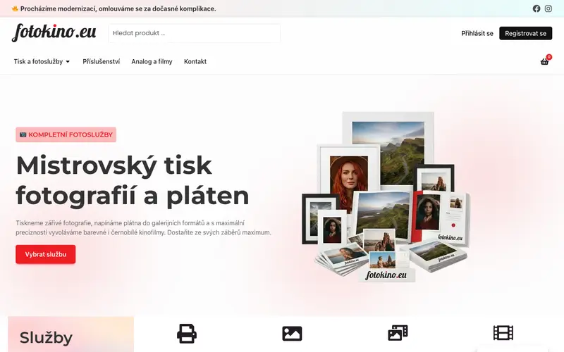 Náhled projektu Fotokino